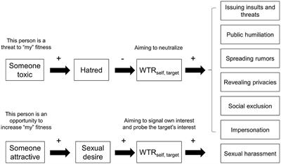 A neurocomputational variable on welfare tradeoffs explains the function and form of cyberaggression